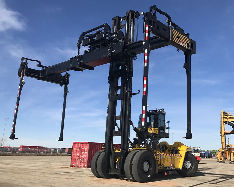 Loaded Container Handler Safety Features